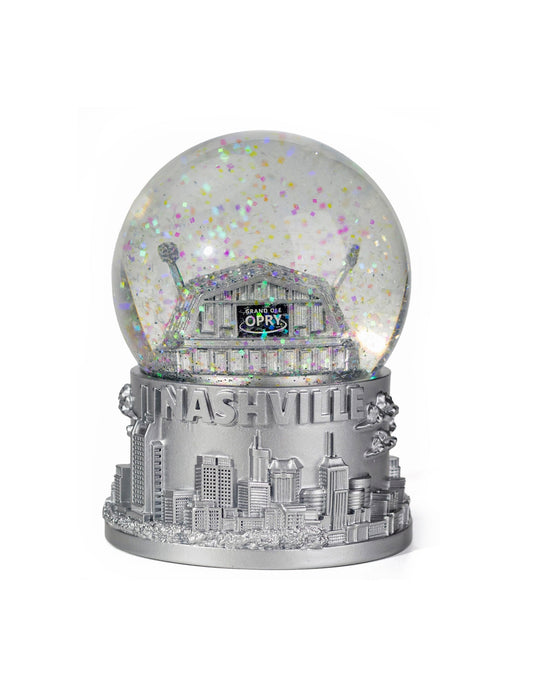 Opry 100 Nashville Skyline Snowglobe - DECOR