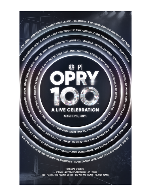Opry 100 NBC TV Special at the Grand Ole Opry Poster - POSTERS Item Subclass