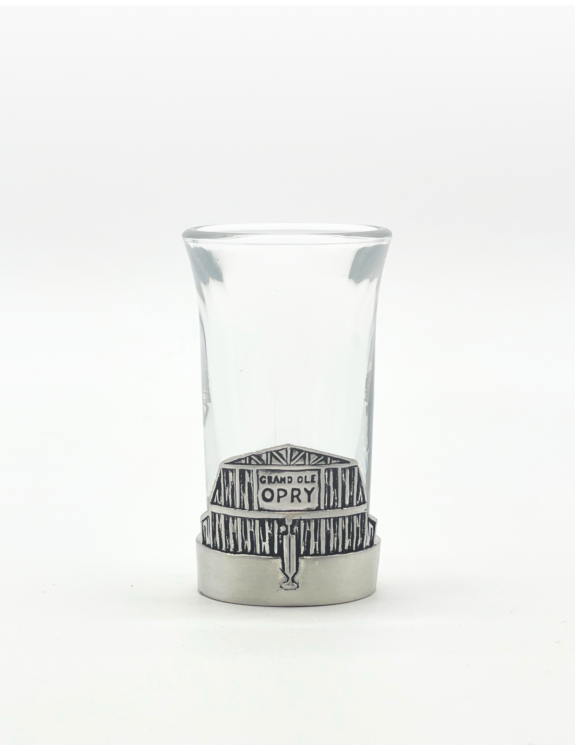 Opry 100 Pewter Stage Shooter - DRINKWARE