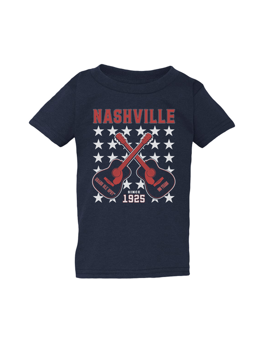 Opry 100 Toddler Stars & Guitars T-Shirt - KIDS APPAREL