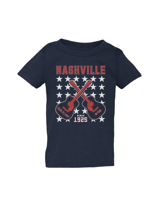 Opry 100 Toddler Stars & Guitars T-Shirt - KIDS APPAREL