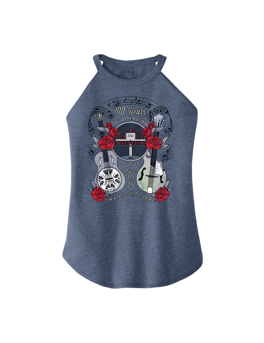 Opry 100 Women’s American Music Tank - STRAPPY