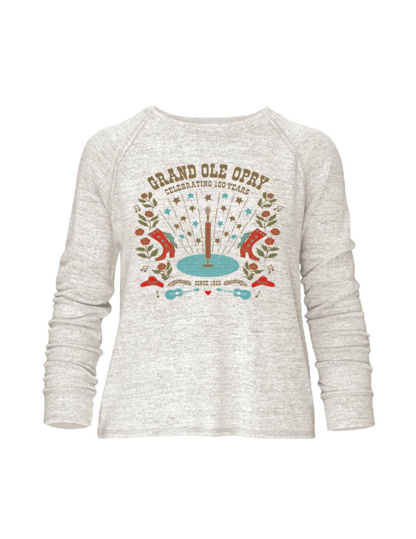 Opry 100 Women’s Center Stage Fleece - CREW SWEATSHIRTS
