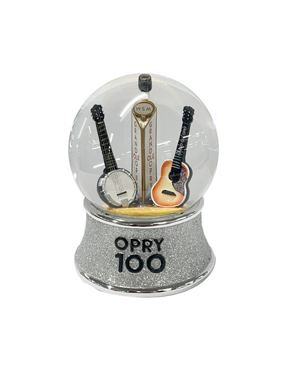 Opry 100 Years LED Glitter Dome Snow Globe - DECOR