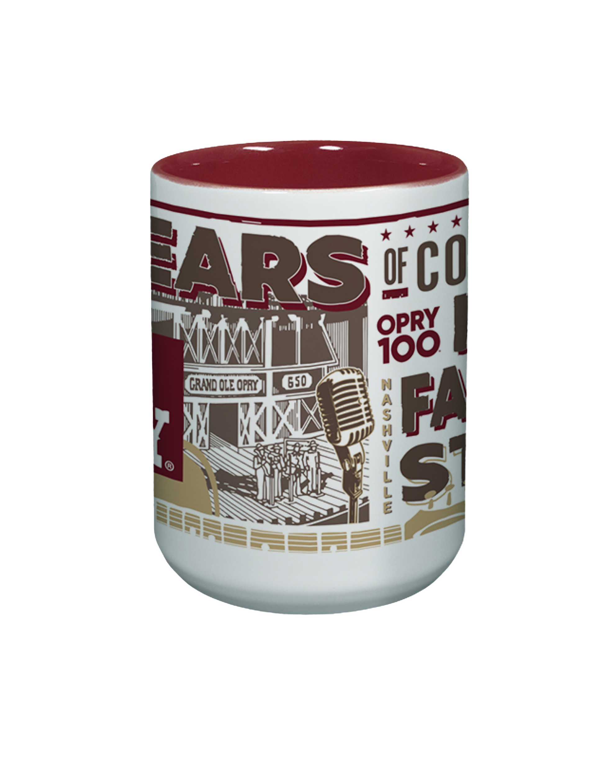 Opry 100 Years Poster Mug - DRINKWARE