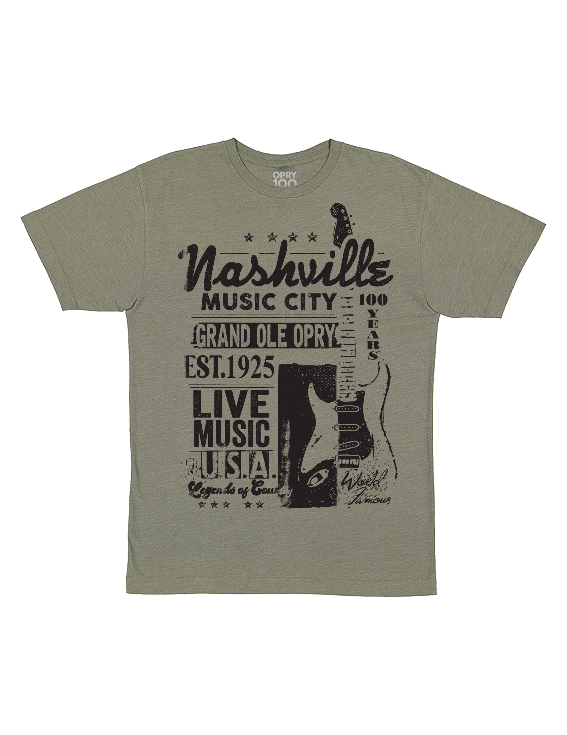 Opry 100 Youth Boys Live Music T-Shirt - KIDS APPAREL
