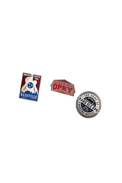 Opry 3-Piece Pin Set Default Title