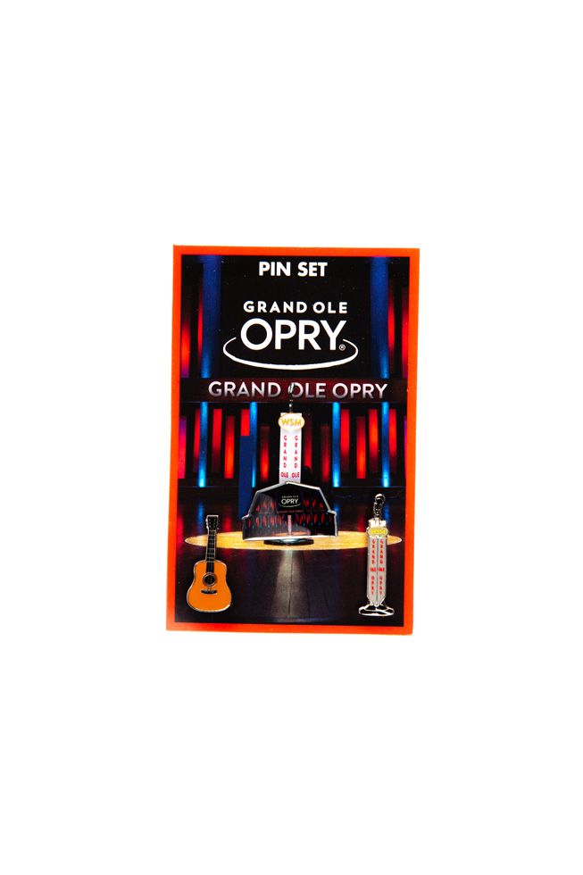 Opry 3pc Stage Pin Set - JEWELRY
