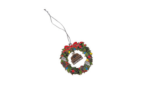 Opry Barn Wreath Ornament - ORNAMENTS