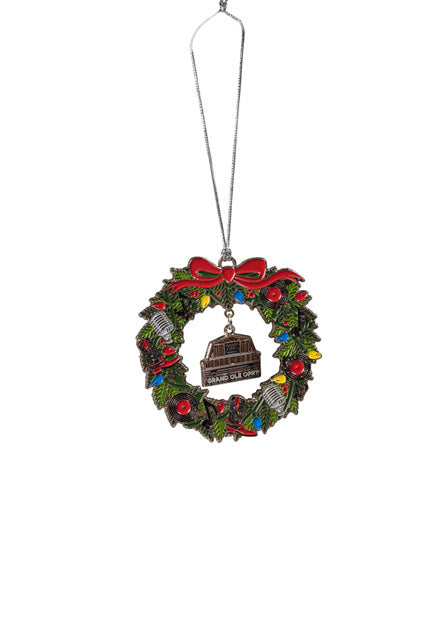 Opry Barn Wreath Ornament - ORNAMENTS