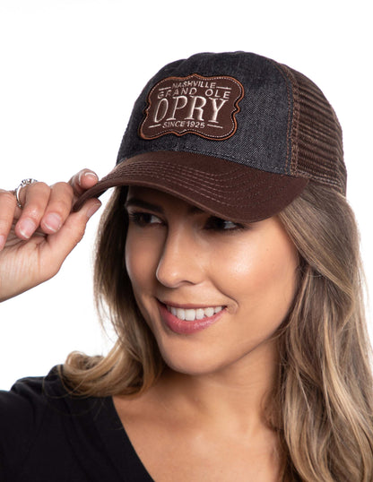 Opry Brown Buckle Hat - HATS