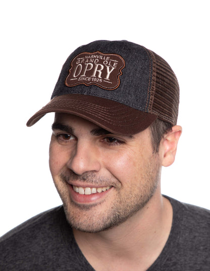 Opry Brown Buckle Hat - HATS