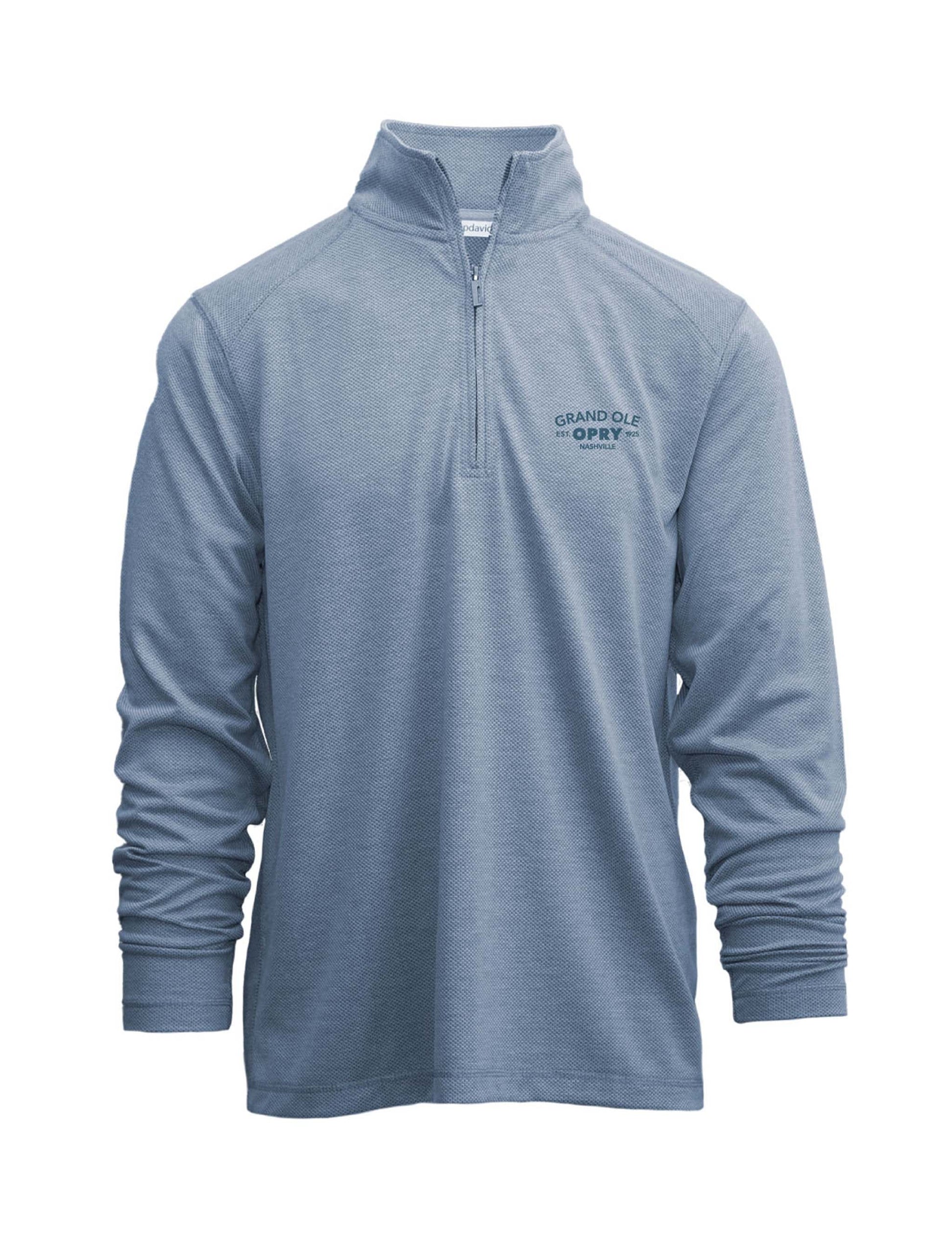 Opry Classic Quarter Zip Pullover - BLUE / SM - FLEECE