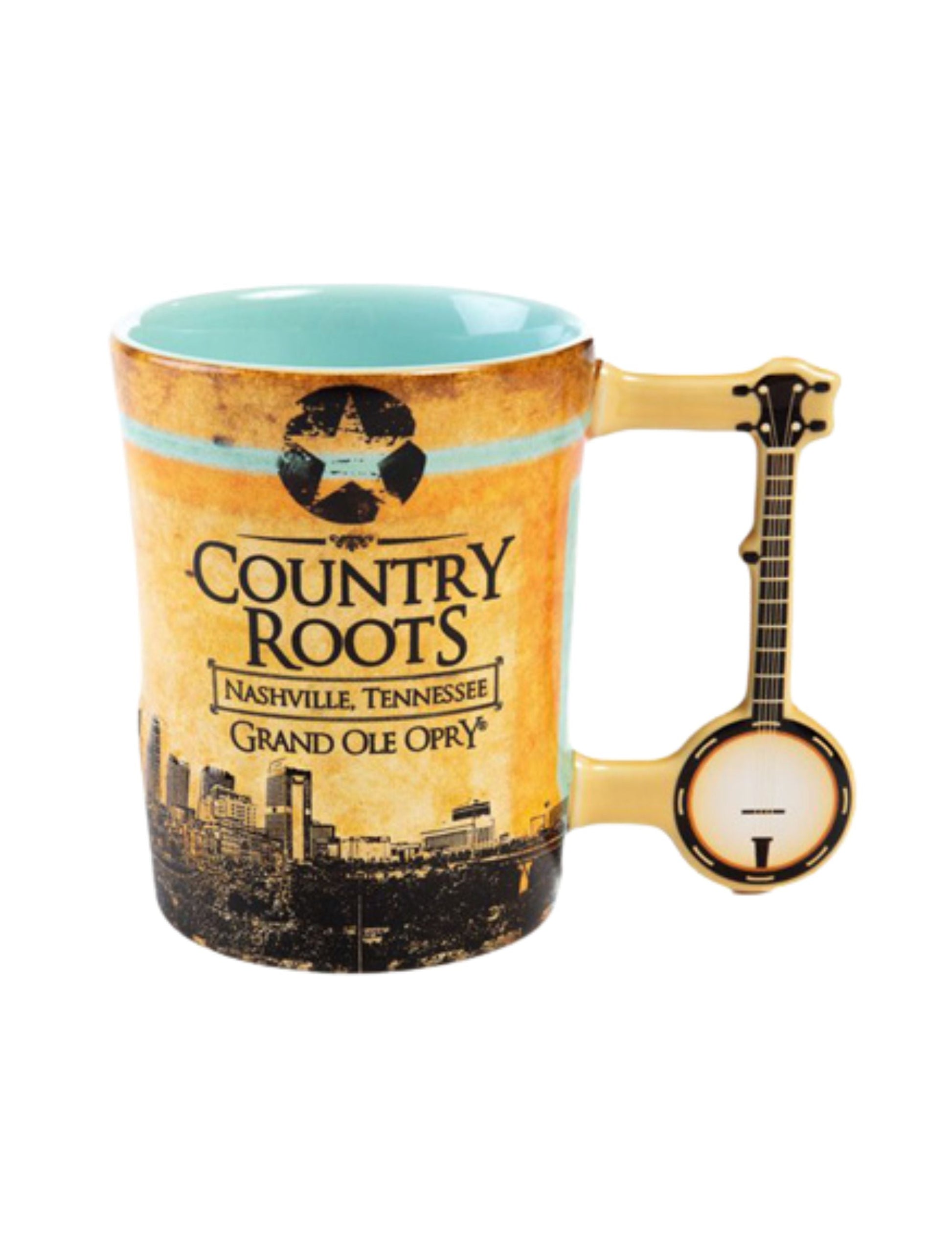 Opry Country Roots Banjo Mug - DRINKWARE