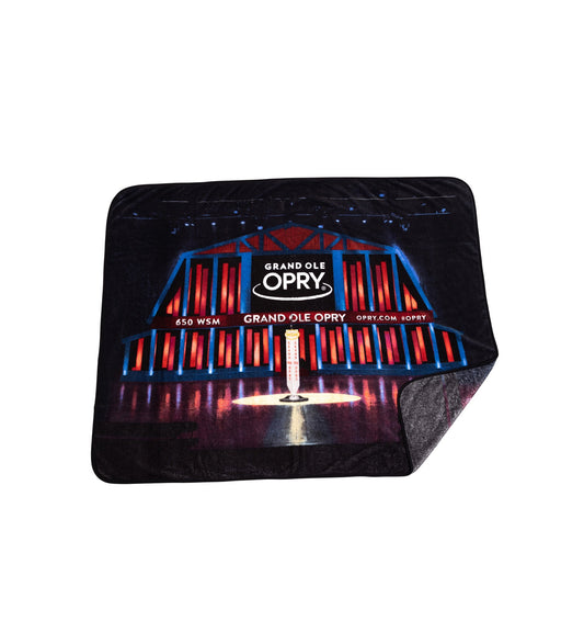 Opry Fleece Stage Blanket - DECOR