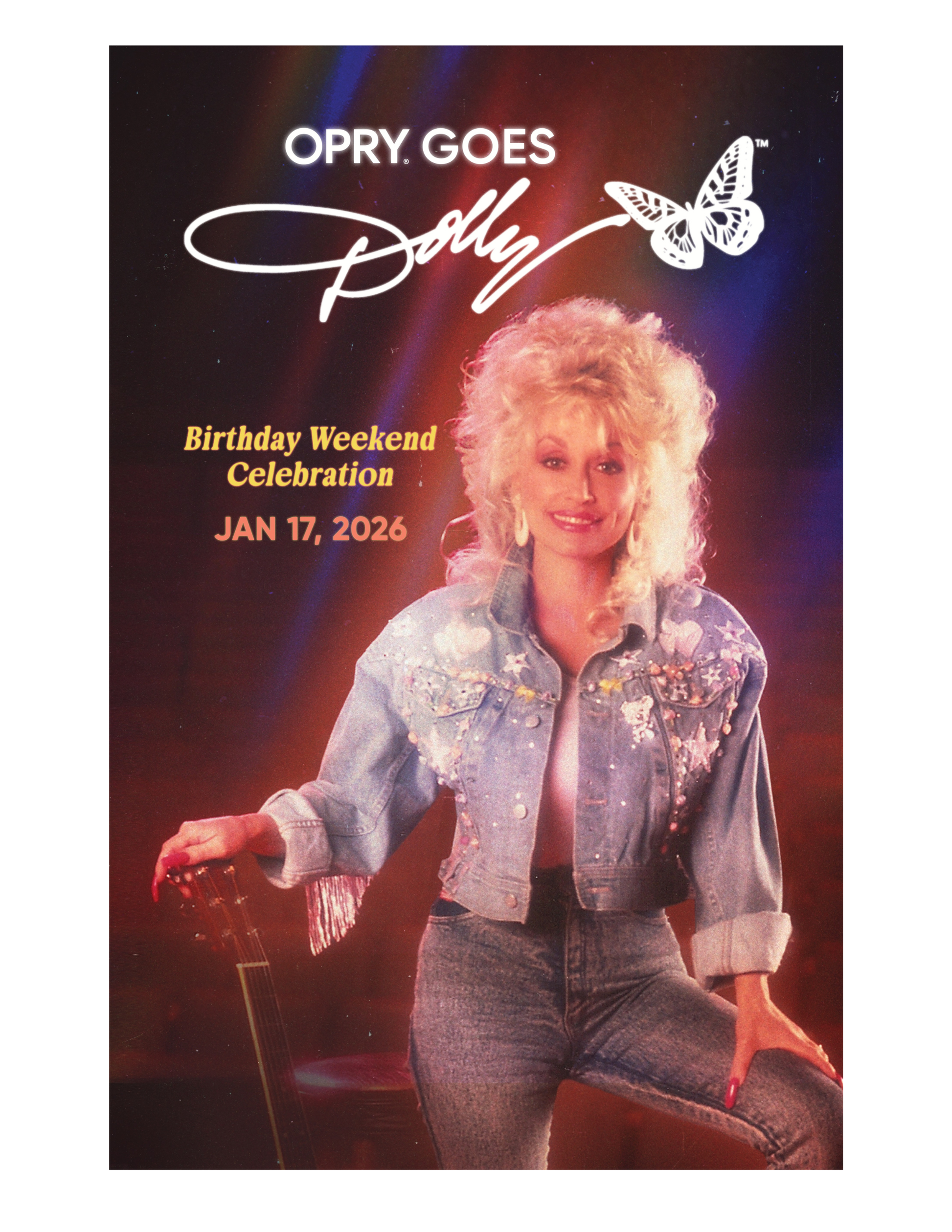 Opry Goes Dolly 2026 Poster - POSTERS Item Subclass