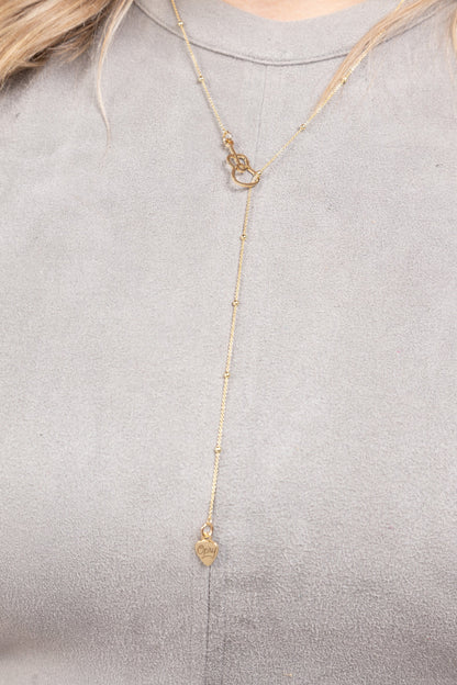 Opry Gold Guitar Necklace - JEWELRY