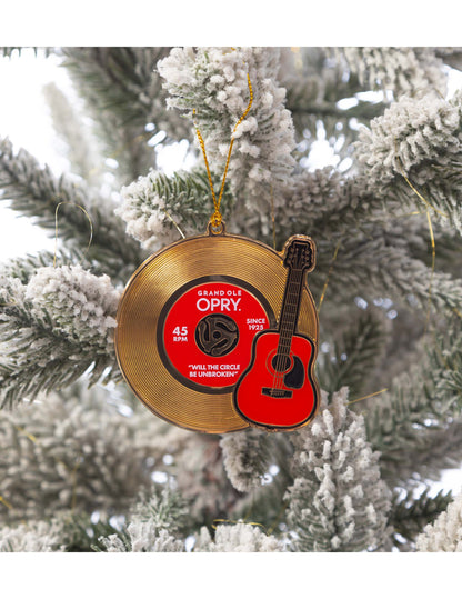 Opry Gold Record Ornament - ORNAMENTS