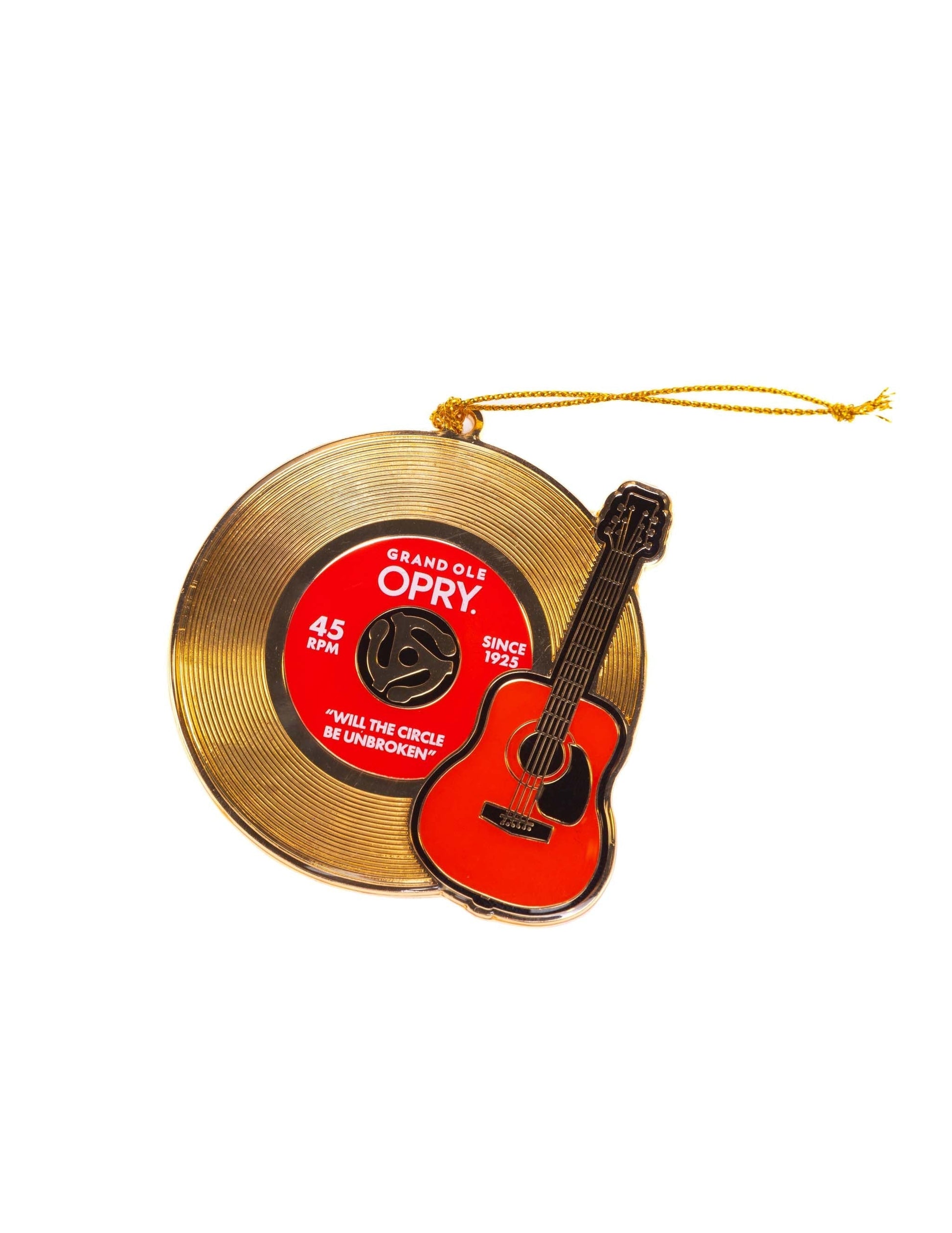 Opry Gold Record Ornament - ORNAMENTS