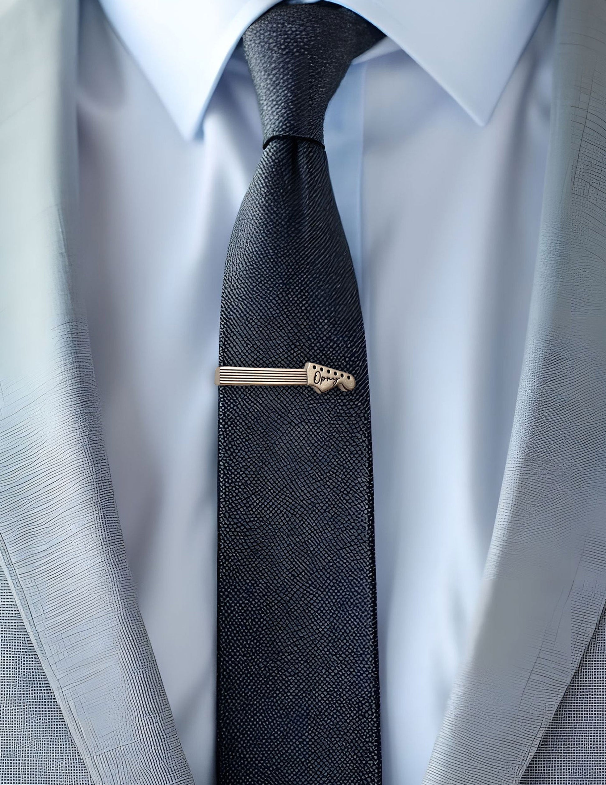 Opry Guitar Neck Tie Clip - JEWELRY