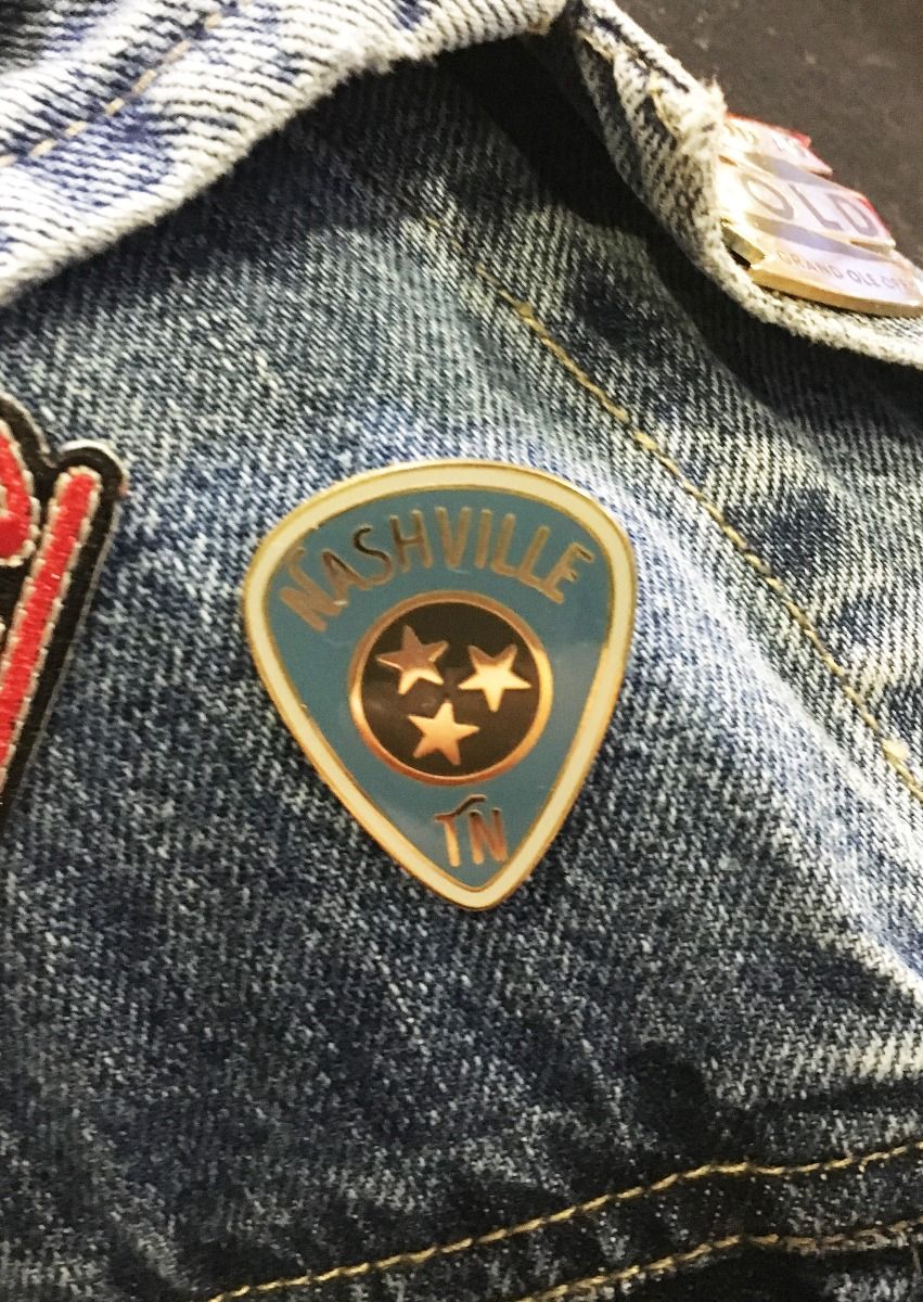 Opry Guitar Pick Pin - JEWELRY