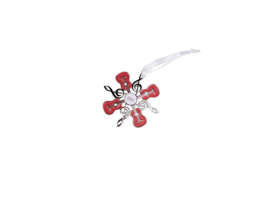 Opry Guitar Snowflake Ornament - ORNAMENTS
