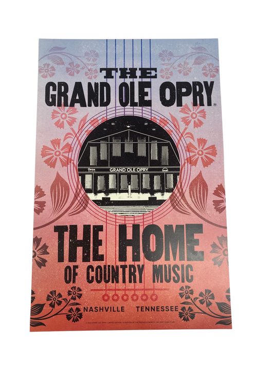 Opry Home of Country Music Poster - POSTERS