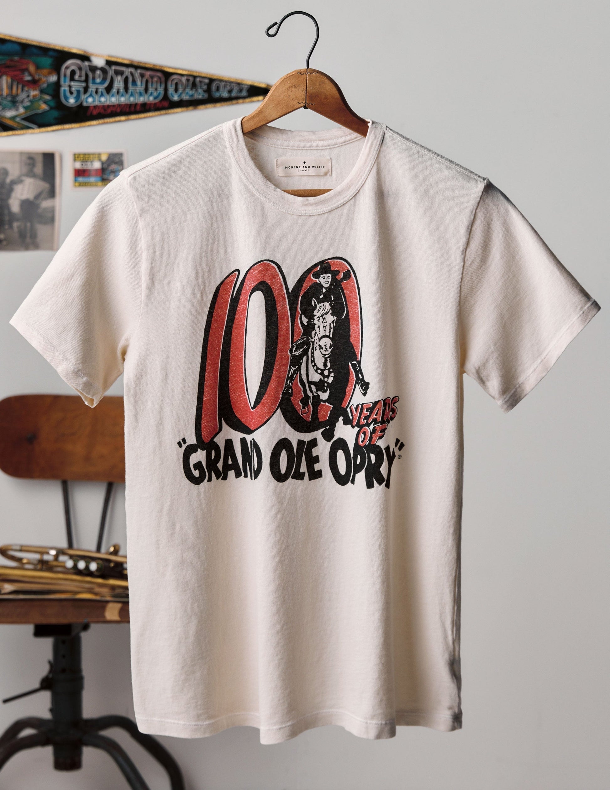 Opry Imogene + Willie 100 Years T Shirt CREWS