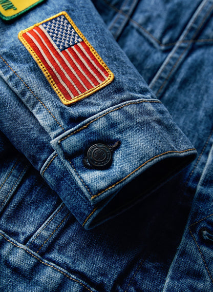 Opry Imogene + Willie Patch Blast Denim Jacket - OUTERWEAR