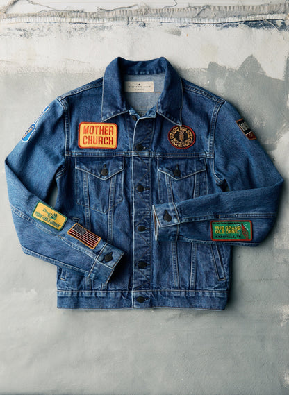 Opry Imogene + Willie Patch Blast Denim Jacket - OUTERWEAR