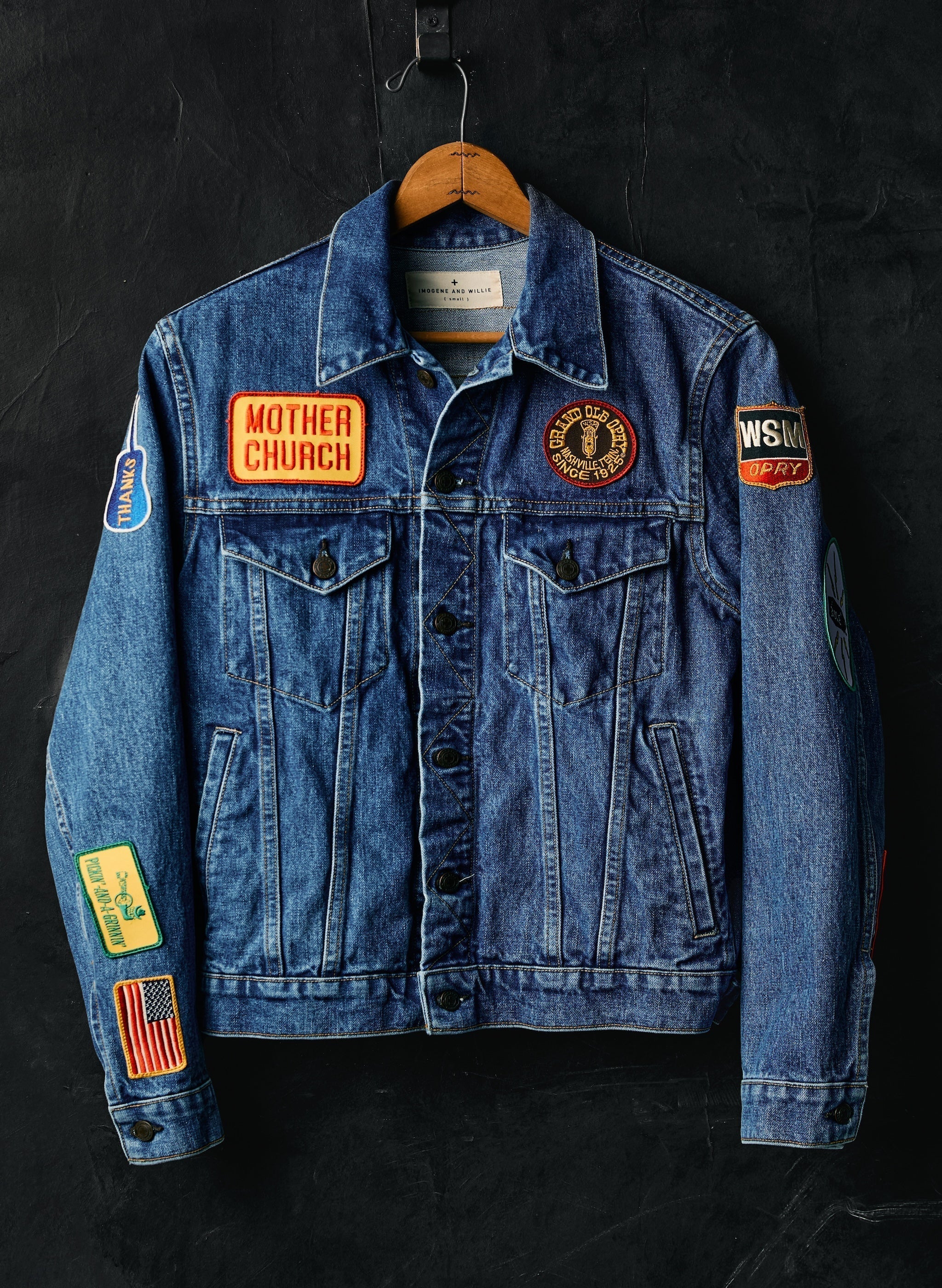 Opry Imogene + Willie Patch Blast Denim Jacket - OpryShop