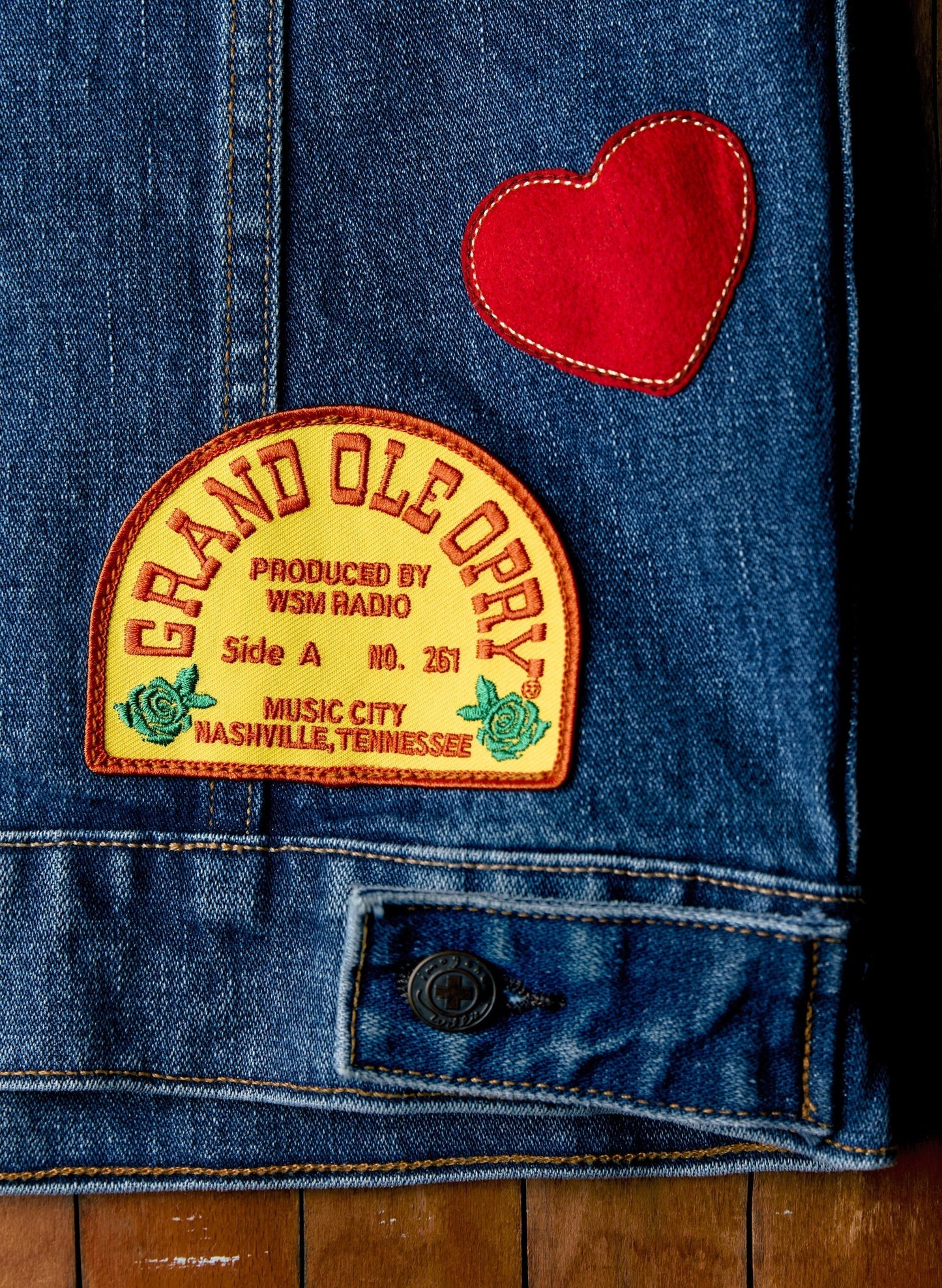 Opry Imogene + Willie Patch Blast Denim Jacket - OUTERWEAR