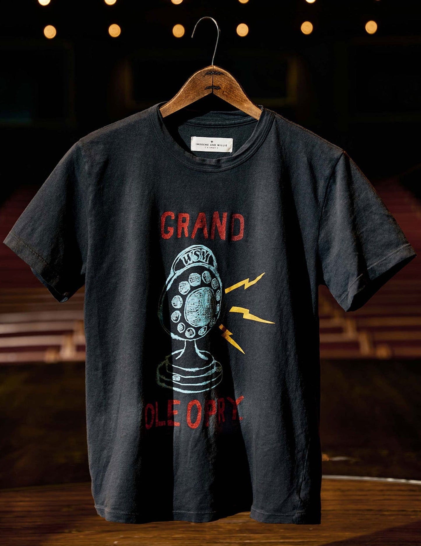 Opry Imogene + Willie Retro Microphone T-Shirt - S/S