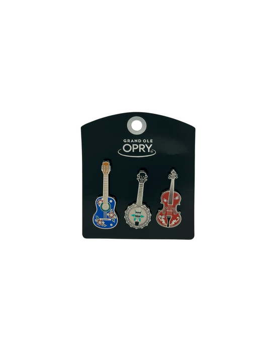 Opry Instruments 3pc Pin Set - JEWELRY