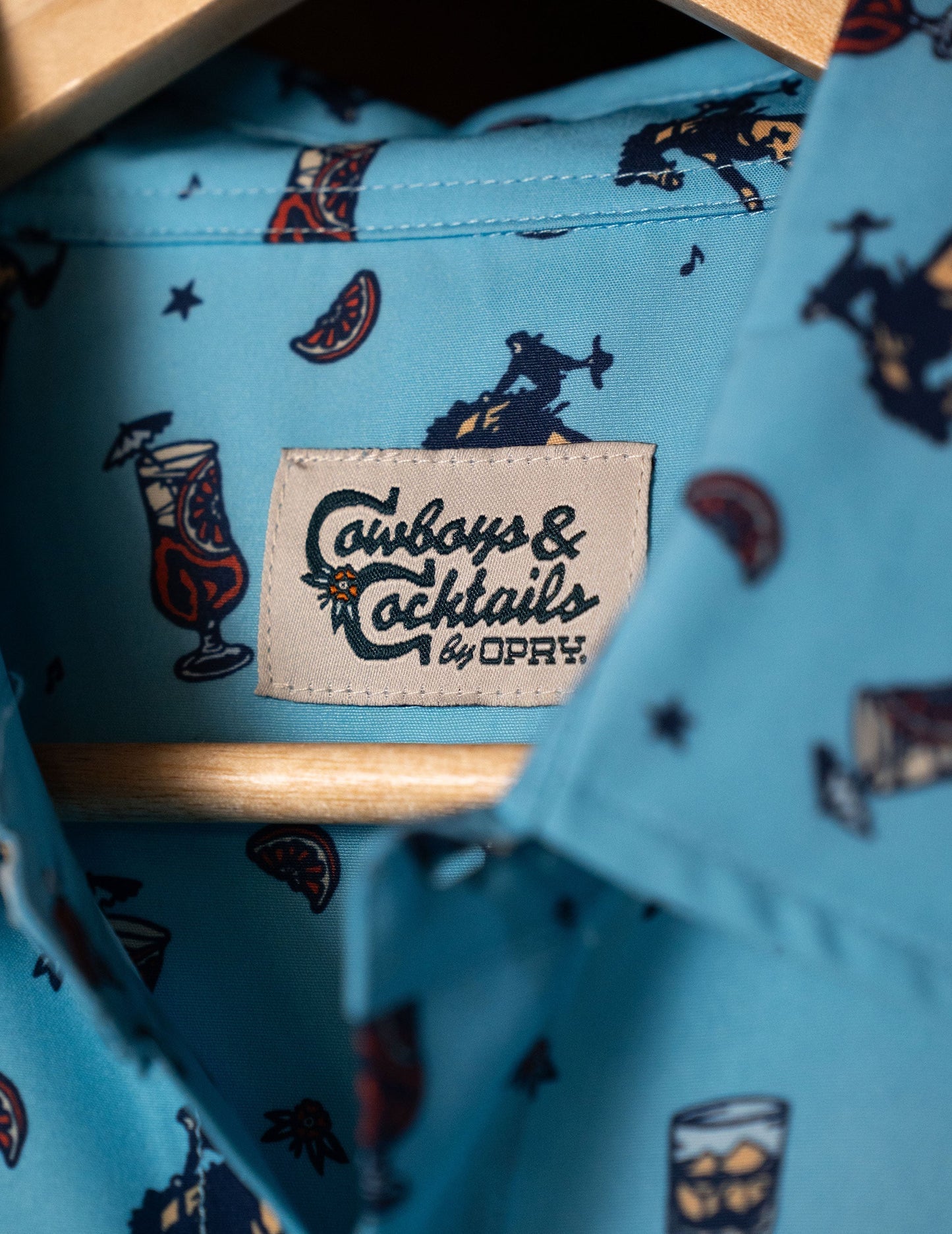 Opry Last Call Cowboy Button Down Shirt - S/S