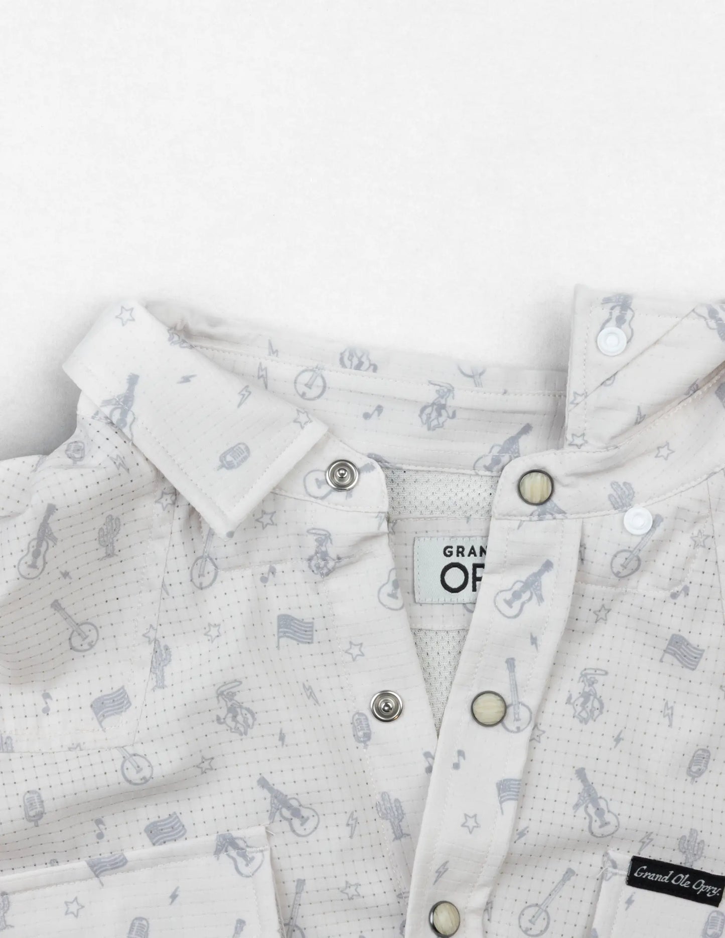Opry Long Haul Pearl Snap Button Up Shirt - BUTTON FRONT
