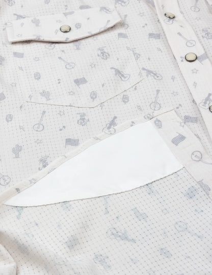 Opry Long Haul Pearl Snap Button Up Shirt - BUTTON FRONT
