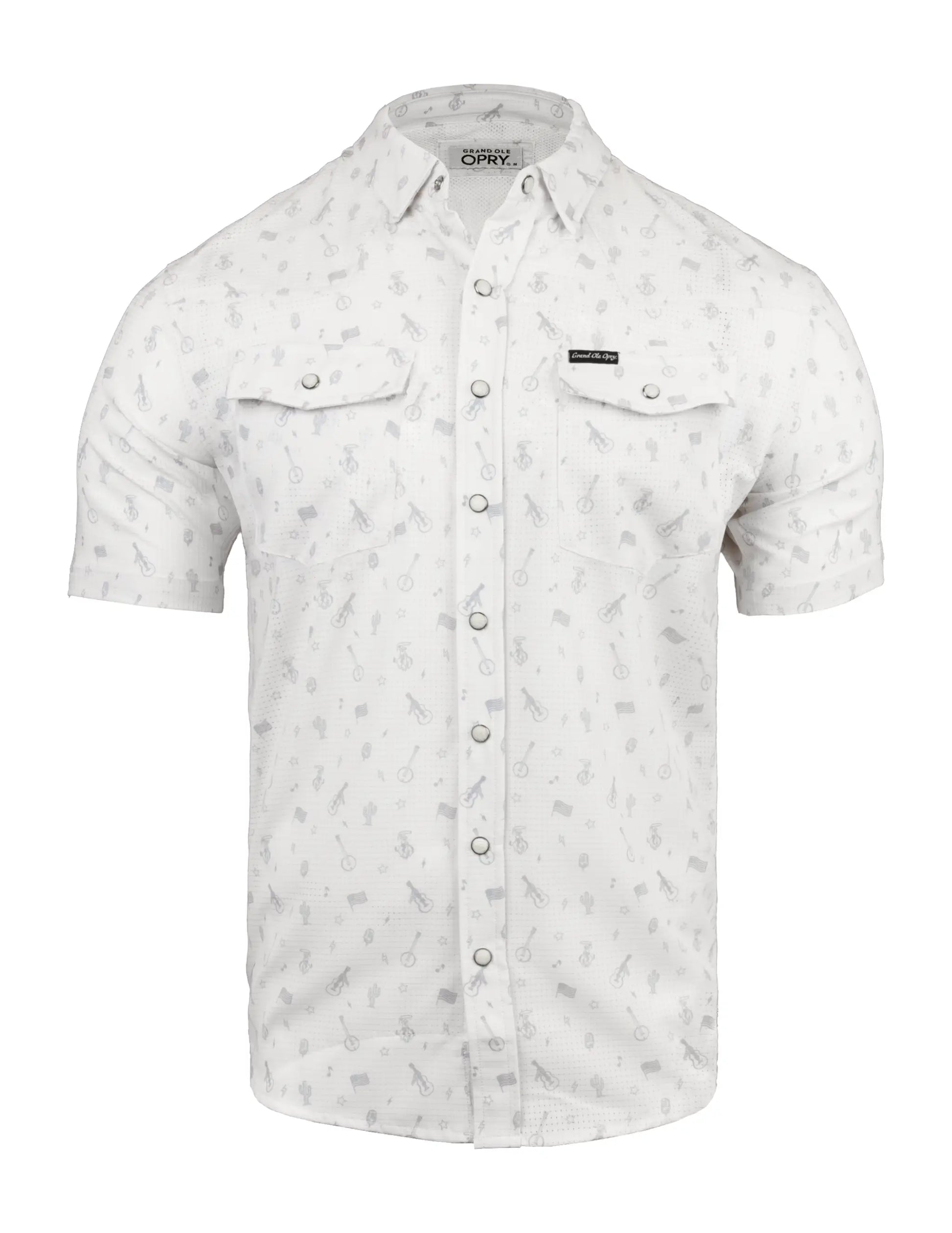 Opry Long Haul Pearl Snap Button Up Shirt - BUTTON FRONT