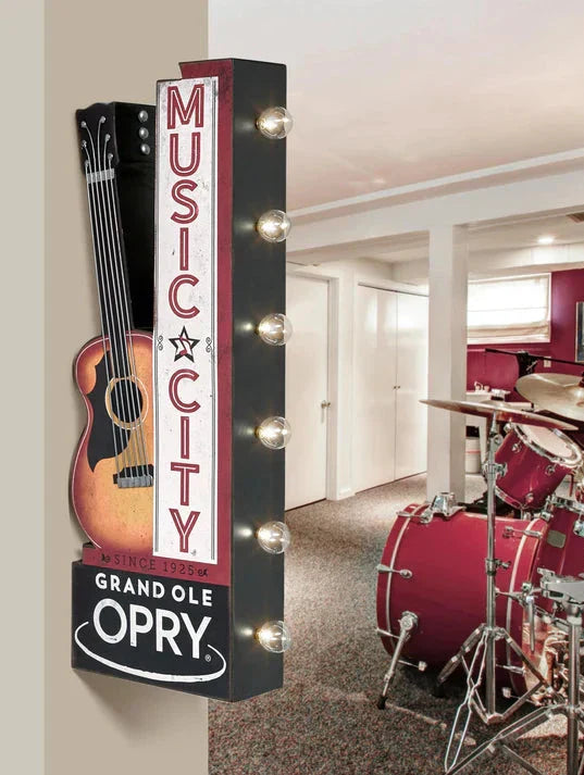 Opry Music City Marquee Sign - DECOR