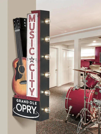 Opry Music City Marquee Sign - DECOR