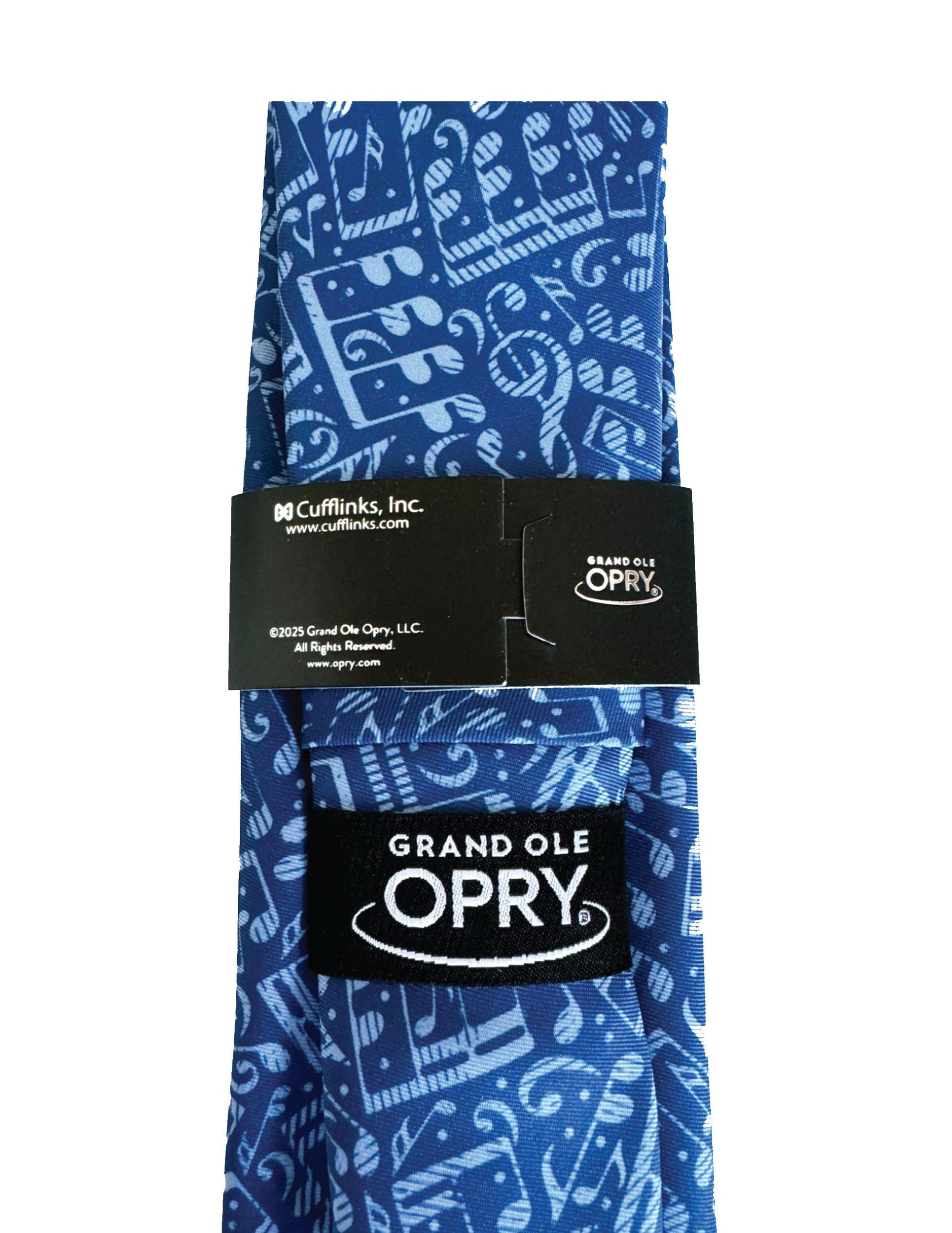 Opry Music Note Necktie - NECK TIES