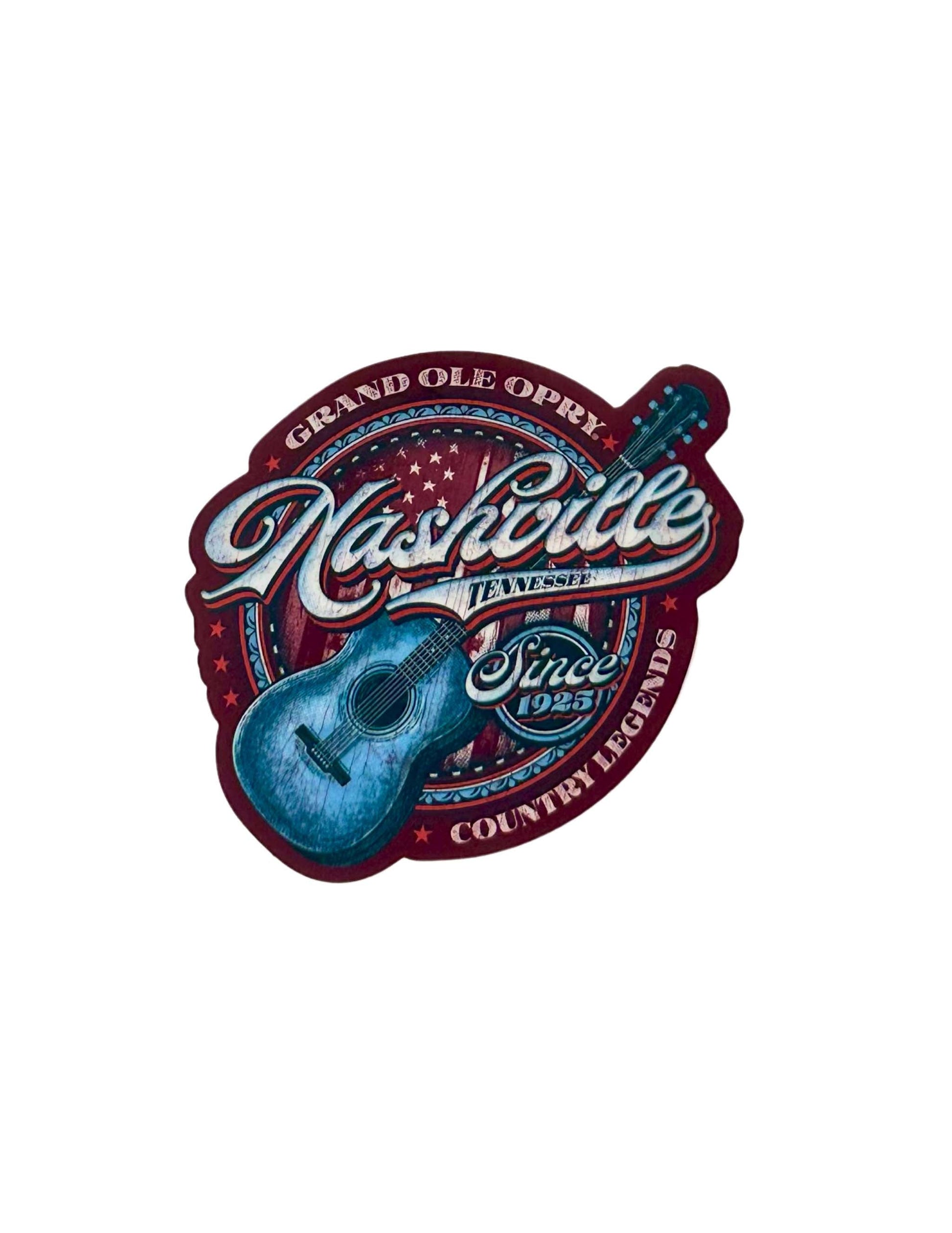 Opry Nashville Guitar Decal - SOUVENIRS