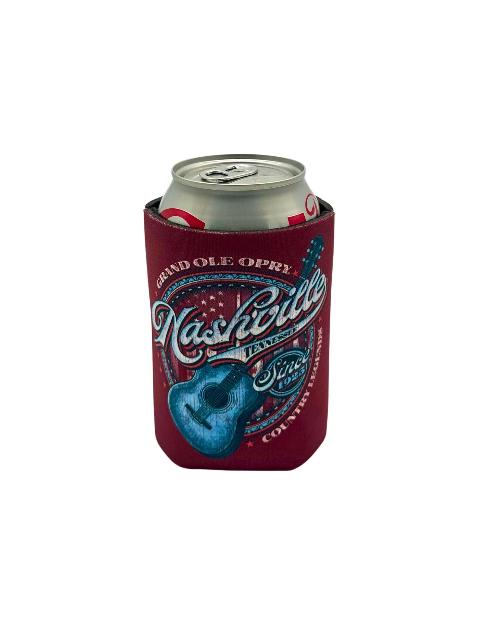 Opry Nashville Guitar Koozie - DRINKWARE