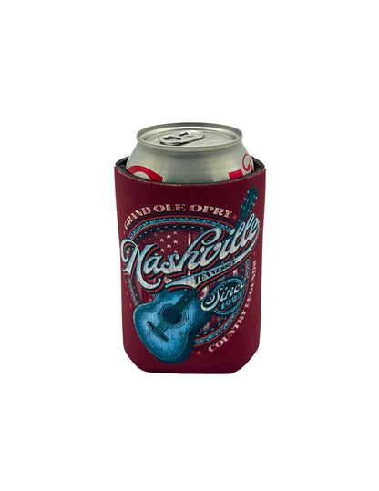 Opry Nashville Guitar Koozie - DRINKWARE