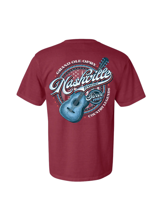 Opry Nashville Guitar T-Shirt - S/S
