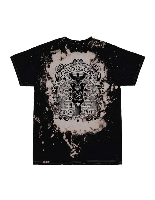 Opry Nashville Sound Bleached T-Shirt - S/S