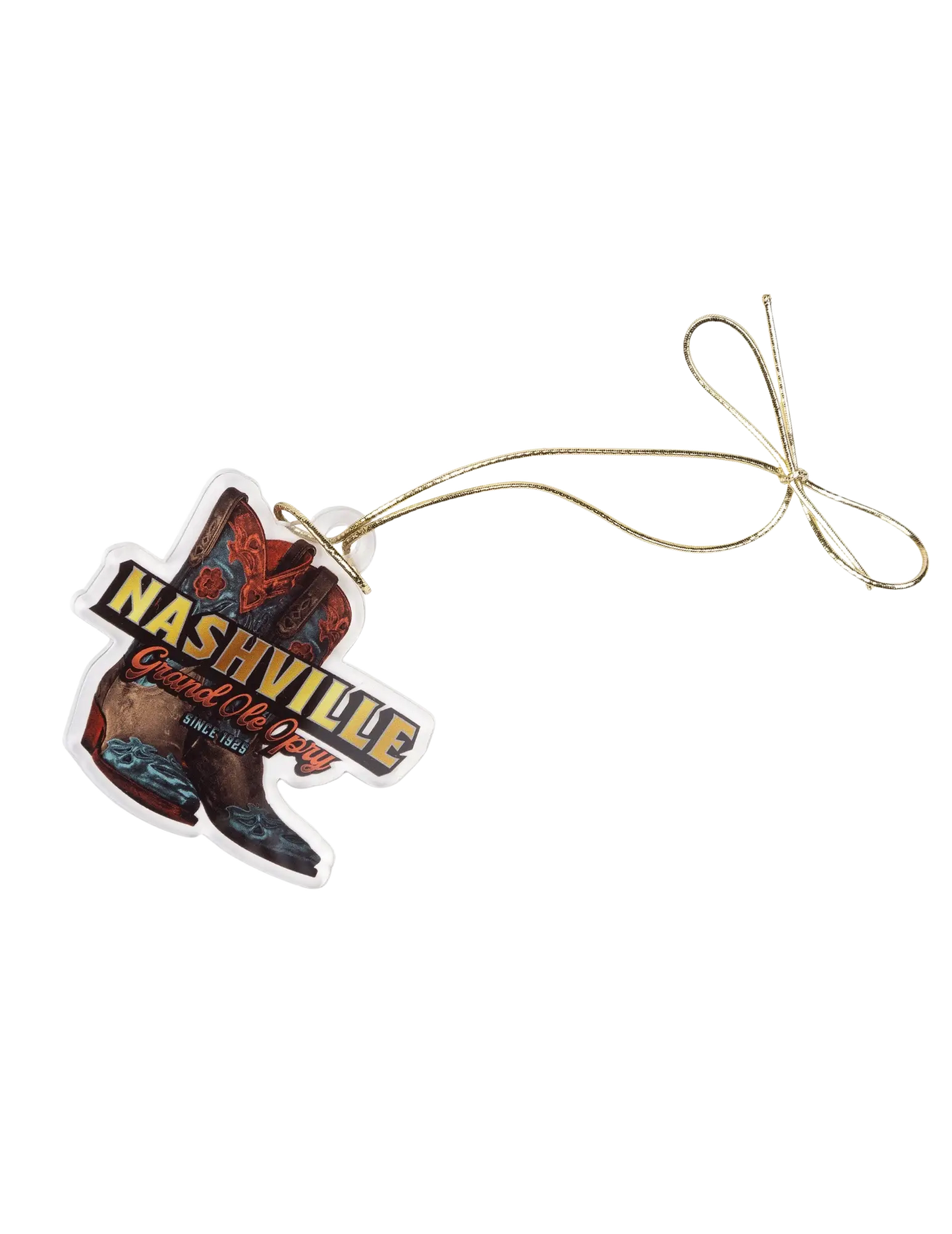 Opry Nashville Two Boots Ornament - ORNAMENTS
