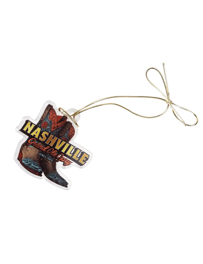 Opry Nashville Two Boots Ornament - ORNAMENTS