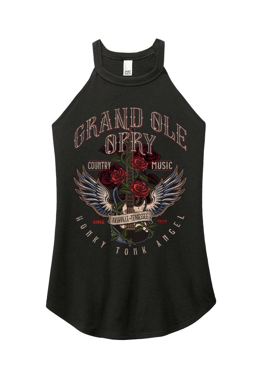 Opry Outlaw Country Rose Tank - TANKS