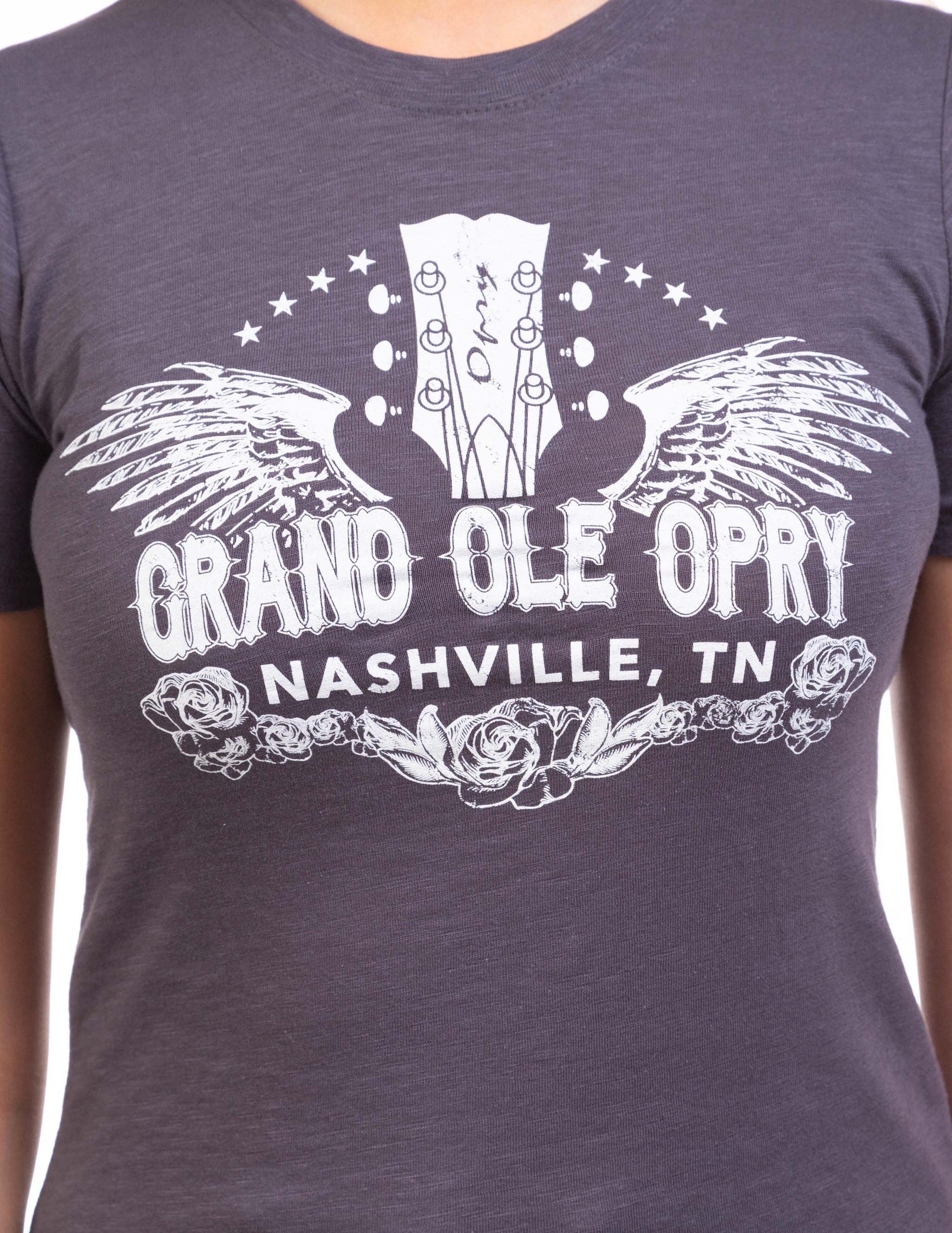 Opry Outlaw Slub T-Shirt - BLUE / SM - S/S